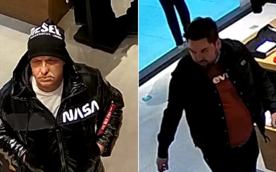 Policie pátrá po mužích, kteří kradou v obchodech. Jeden z nich má zákaz pobytu v ČR
