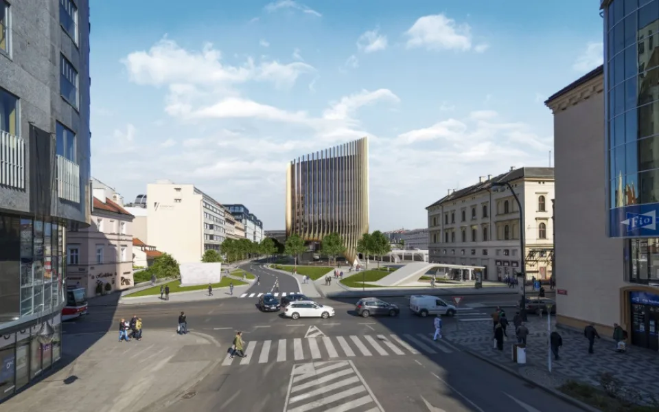 VIZUALIZACE: Masaryk Centre 1 získalo územní rozhodnutí. Podívejte se, jak má vypadat