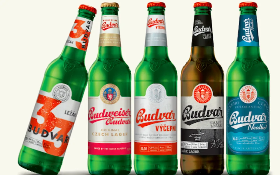 Budějovický Budvar oblékl svá piva do nového hávu. Reaguje na vývoj na trhu
