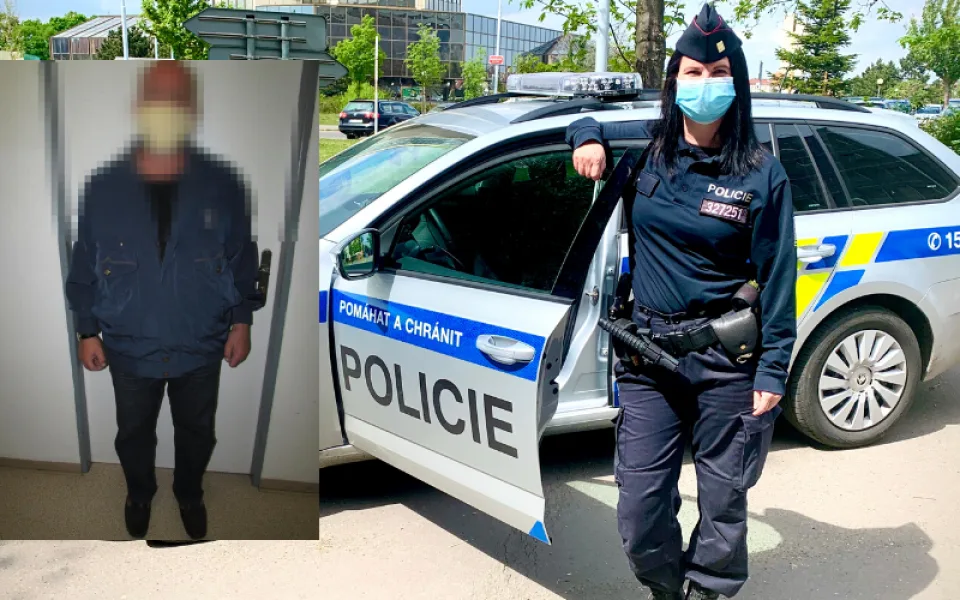 Muž masturboval před ženou. Když zjistil, že je policistka, dal se na útěk, ale ta ho po chvíli dohonila