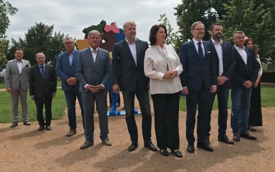 ODS dnes v Grébovce zahájila předvolební kampaň s heslem „Postavme Česko na nohy!“