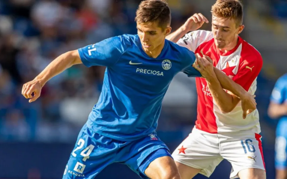 Úspěšný debut v dresu Slavie. Splnil se mi sen, říká Daniel Kosek