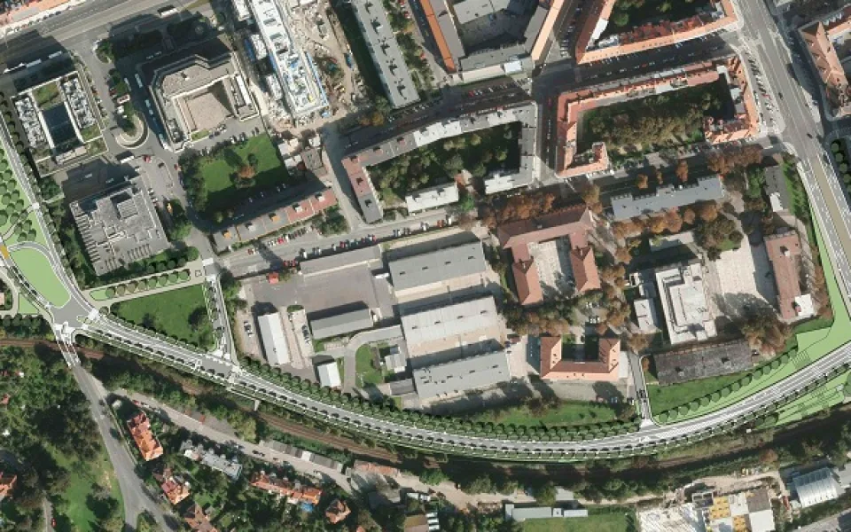 Urbanistcko - architektonická studie.