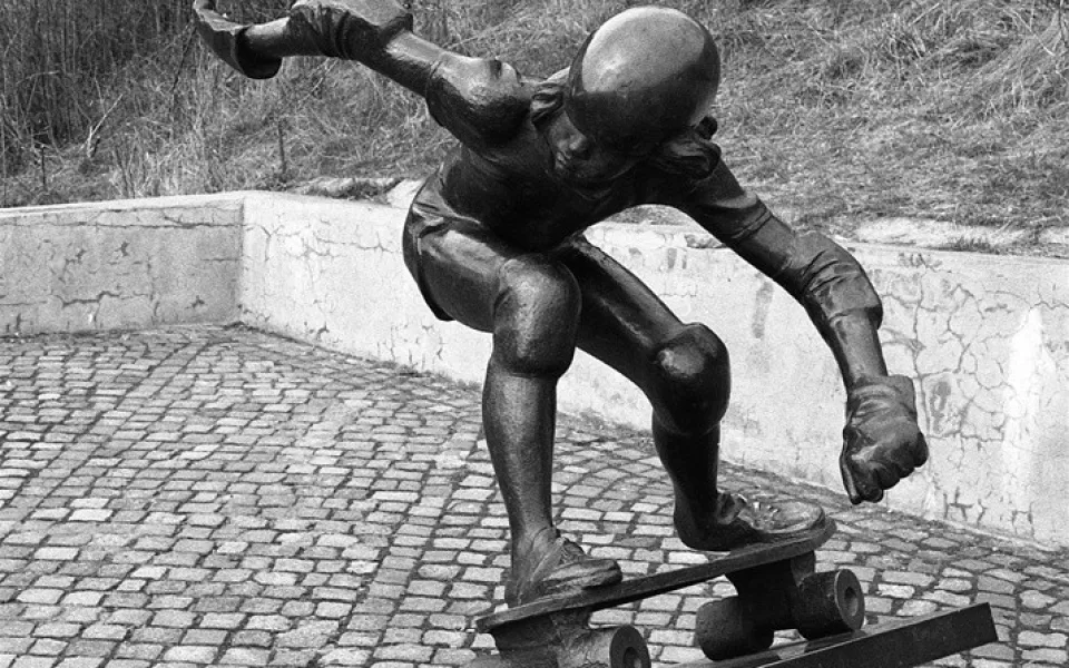 skateboarding