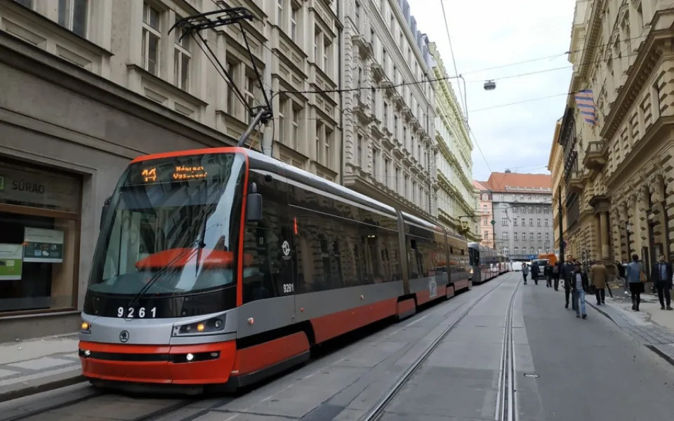 kolony tramvají