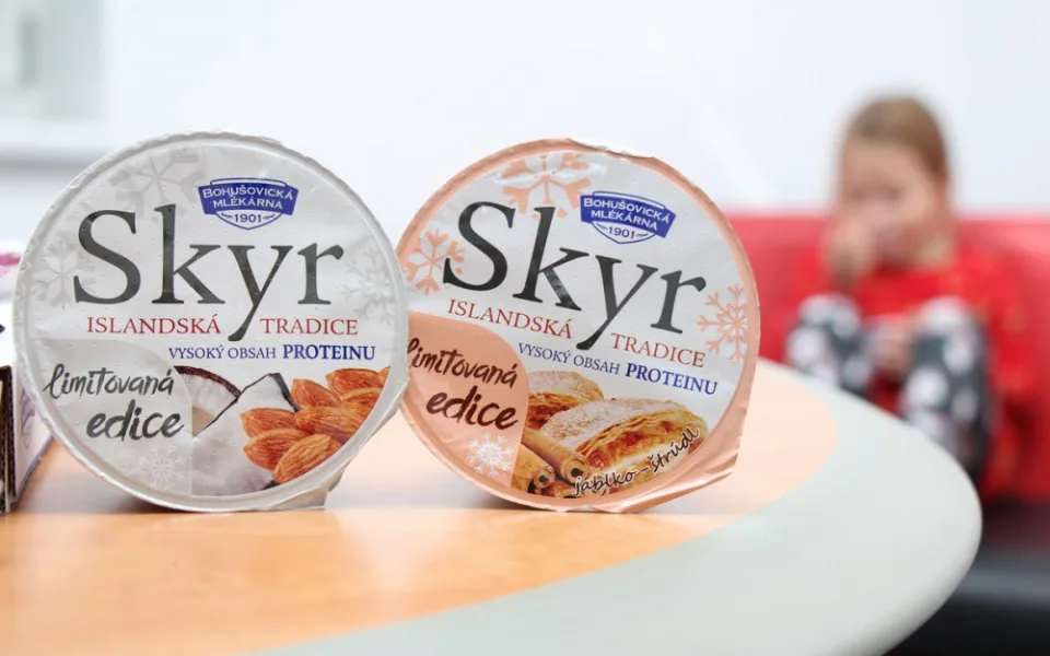 Islandská tradice v českých domovech. SKYR Bohušovické mlékárny představuje zimní edici