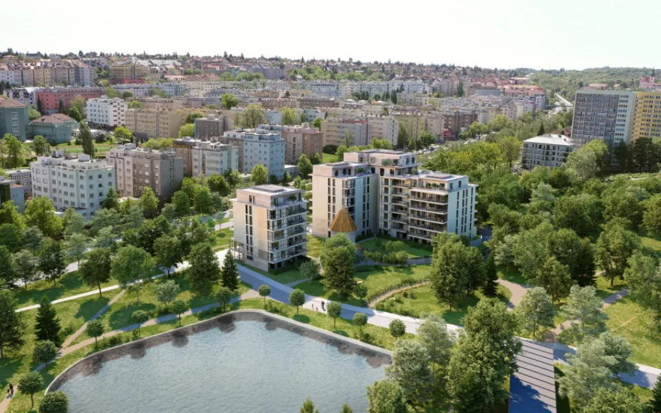 VIZUALIZACE: V Břevnově vyroste rezidenční projekt. Developeři získali praovomocné rozhodnutí