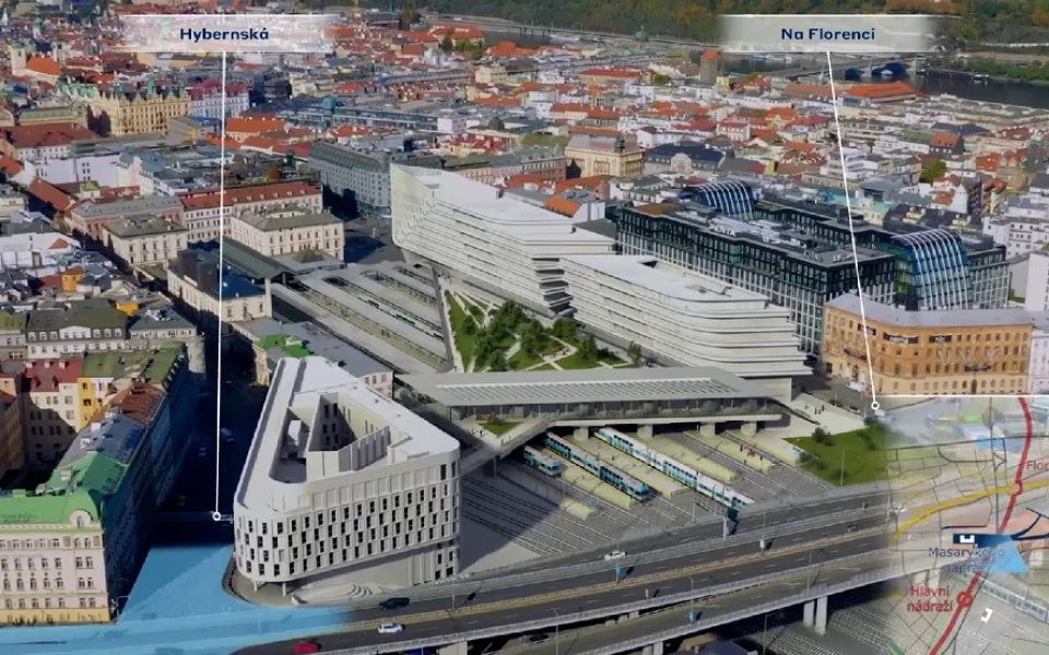 Masarykovo nádraží čeká modernizace