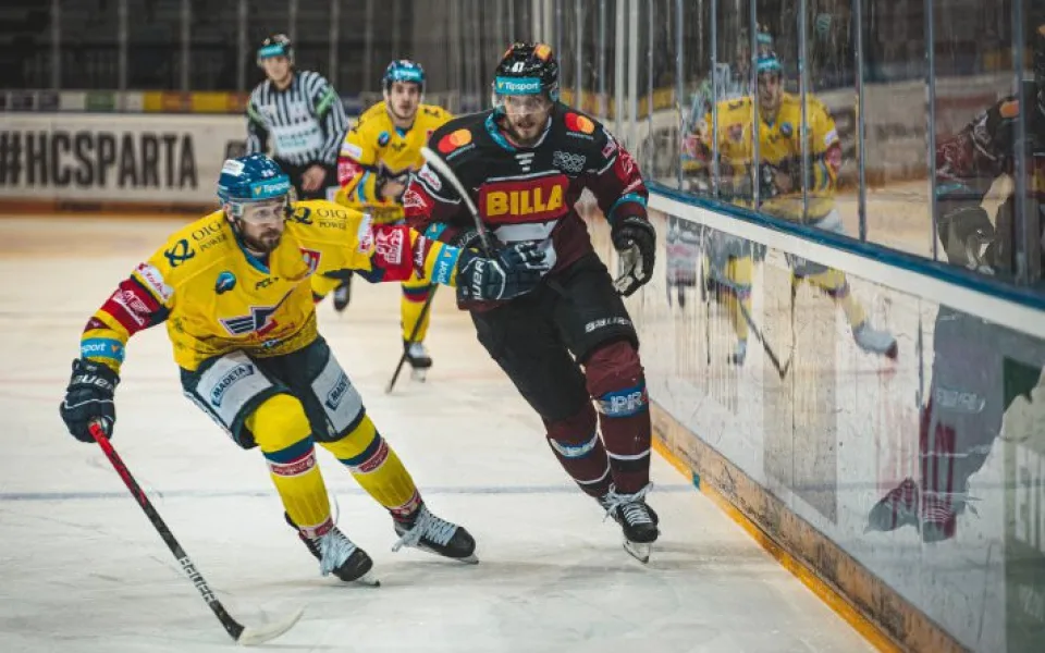 Sparta porazila poslední České Budějovice těsně 2:1 a je druhá