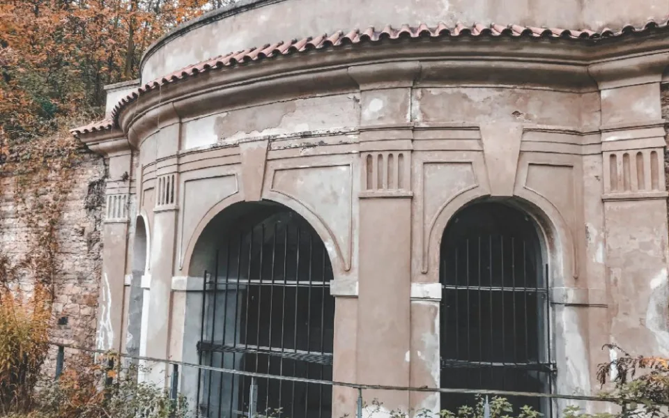 Sala Terrena je poslední dochovanou barokní stavbou v usedlosti Popelka