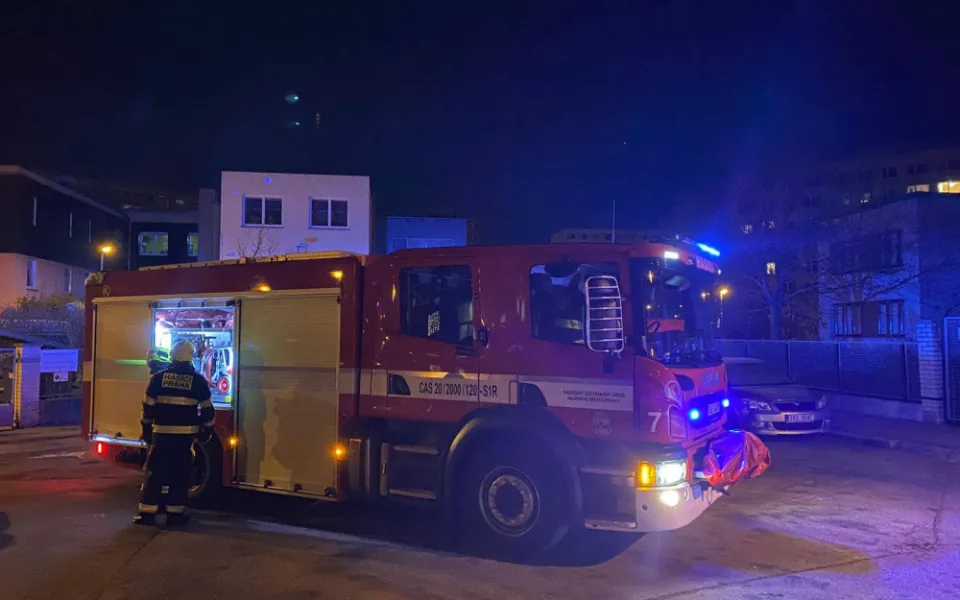 FOTO: Pražští hasiči zažili nejklidnější silvestr za posledních deset let. Václavák zel prázdnotou