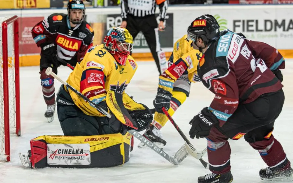 Sparta porazila poslední České Budějovice 6:2 a upevnila si vedení