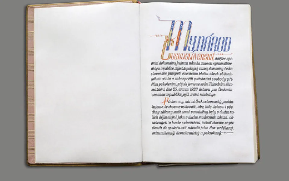 Ústavní listina Republiky československé z roku 1920