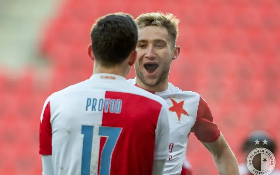 Slavia porazila Pardubice 3:0. Dva góly dal Kuchta