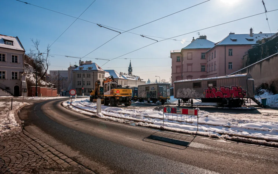 Trať Chotkovy sady - Malostranská právě prochází náročnou opravou