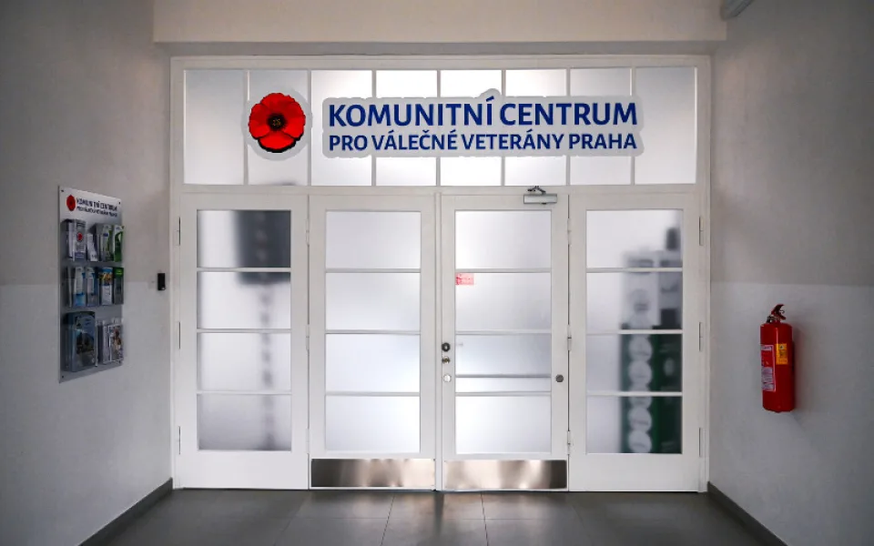 V Praze se otevřelo nové komunitní centrum pro válečné veterány. Nachází se v ÚVN