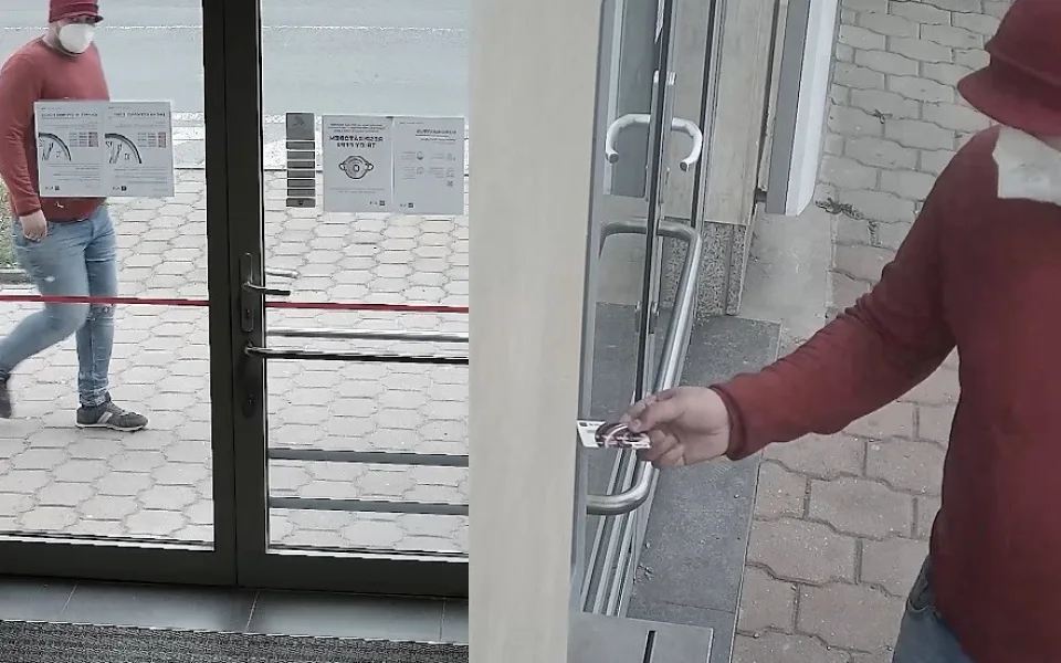 Muži, který ukradl v obchodě v Praze 9 peněženku, hrozí až dva roky vězení. Nepoznáváte ho?