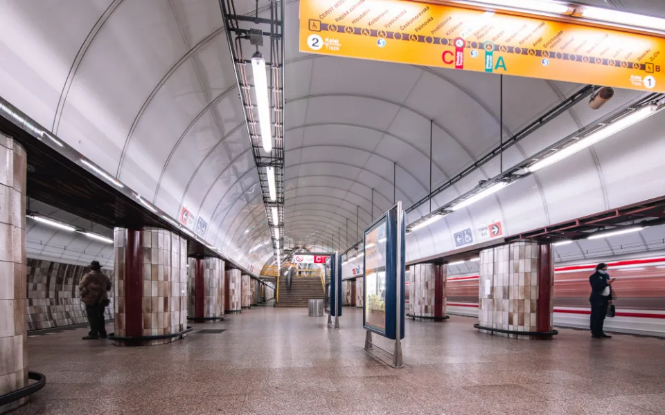 Metro Florenc čeká modernizace. Bude trvat 4,5 roku a bude probíhat za plného provozu