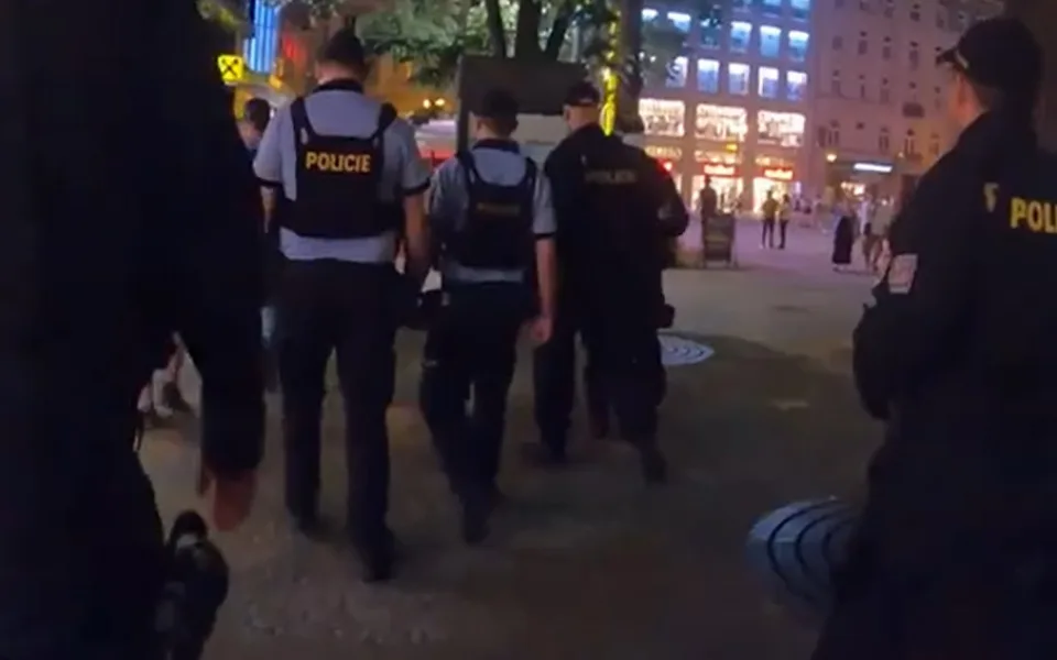 archivní snímek z kontrol Policie ČR minulý týden