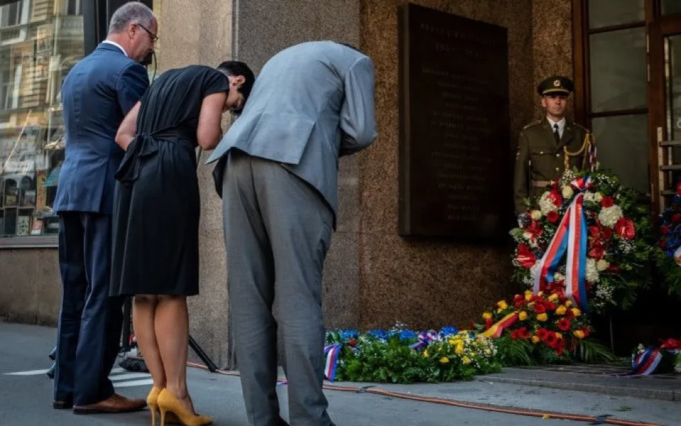Praha si připomíná události ze srpna 1968. Politici hovořili o svobodě slova i o hrdinství