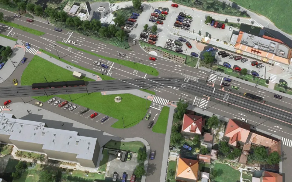 Tramvají až na Dědinu? Dopravní podnik získal stavební povolení na prodloužení trati