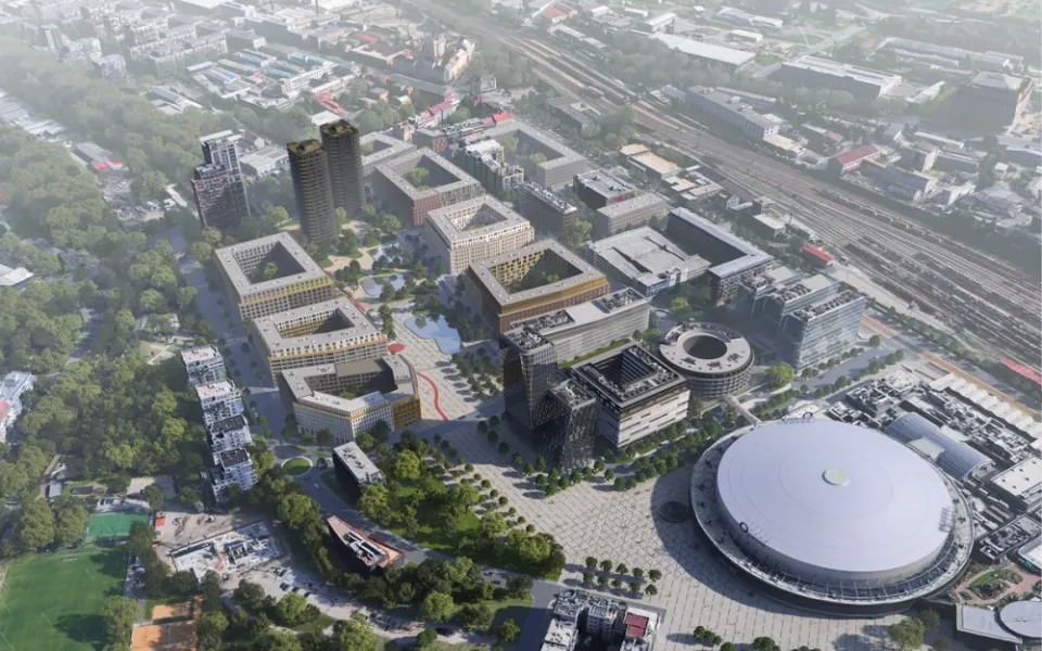 Praha 9 chce z okolí O2 areny udělat „nový Karlín“. Podívejte se na vizualizace