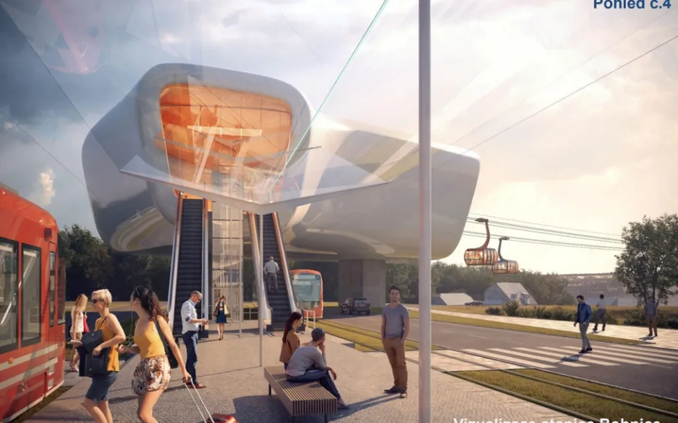 Jak bude vypadat lanovka z Podbaby do Bohnic? Město chce nalákat prestižní architekty
