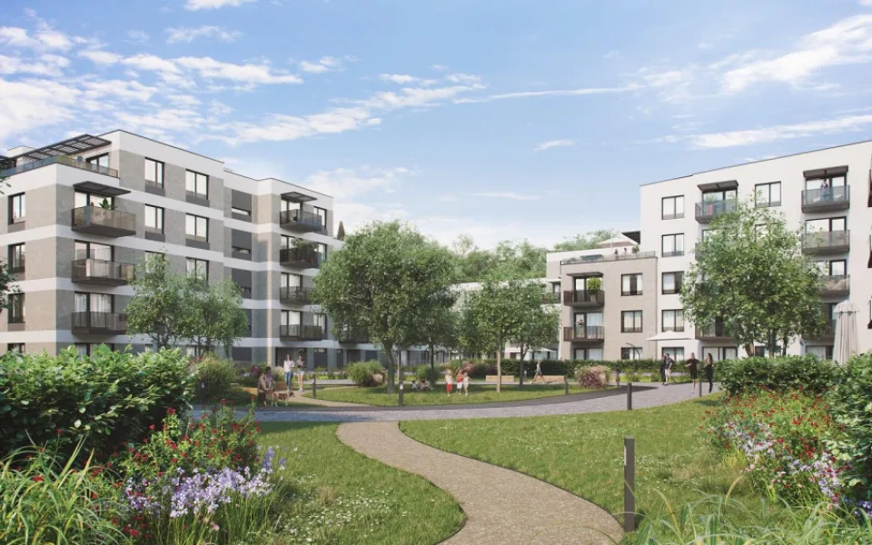 V Hostivaři vyroste nový komplex. Nabídne více než dvě stovky apartmánů.