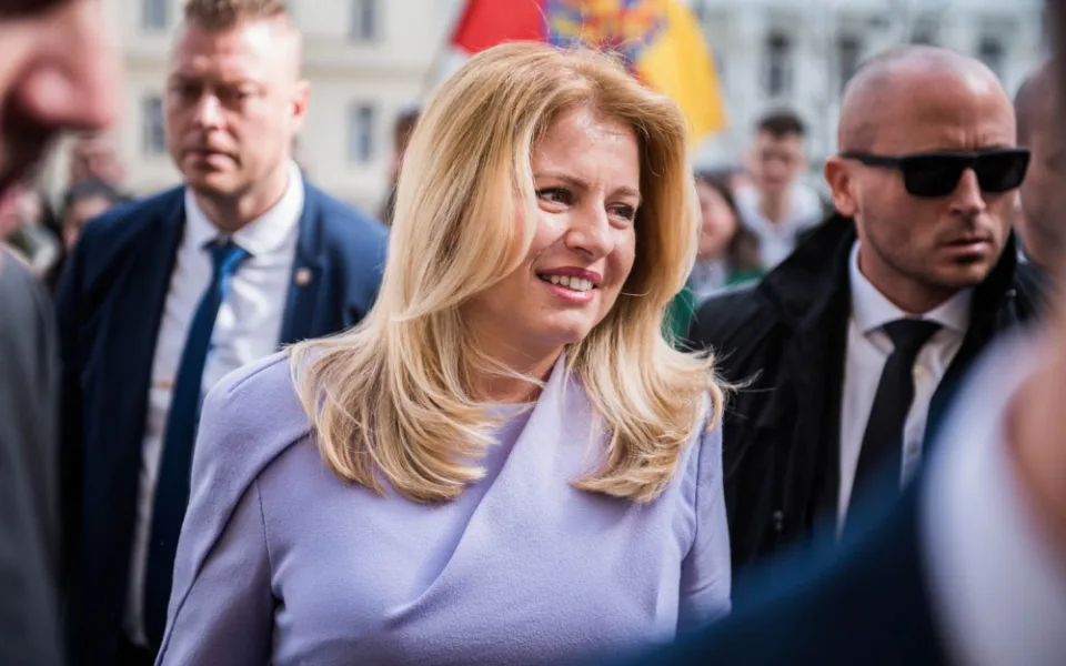 Zuzana Čaputová přijede 16. listopadu do Prahy. Pozval ji předseda Senátu Miloš Vystrčil