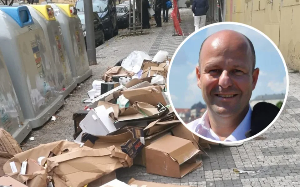 Praha se utápí v odpadcích, hlásá ODS. Jsou to hloupé výkřiky opozice, říká Hlubuček