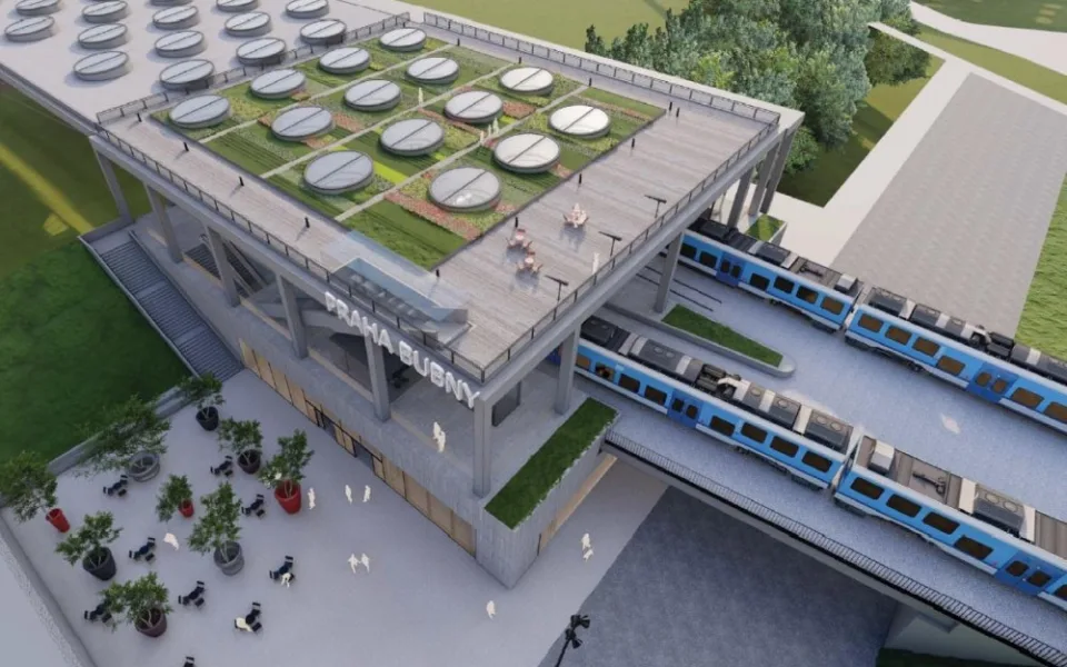 Příprava trati z centra na letiště se posunula. U Stromovky bude nová zastávka