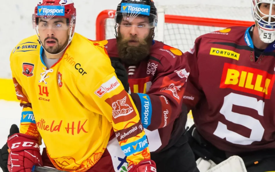Sparta v dramatickém utkání porazila Hradec. Dva body získala v prodloužení