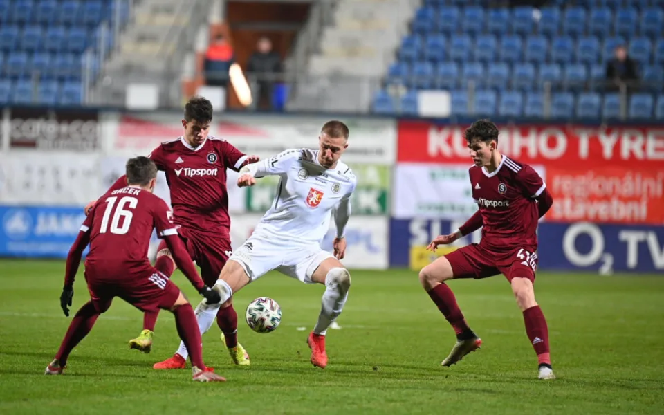 Sparta porazila Hradec Králové 1:0 a přezimuje na třetím místě