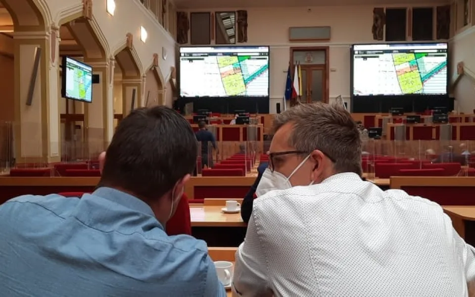 Bývalý starosta na hlavním magistrátu.