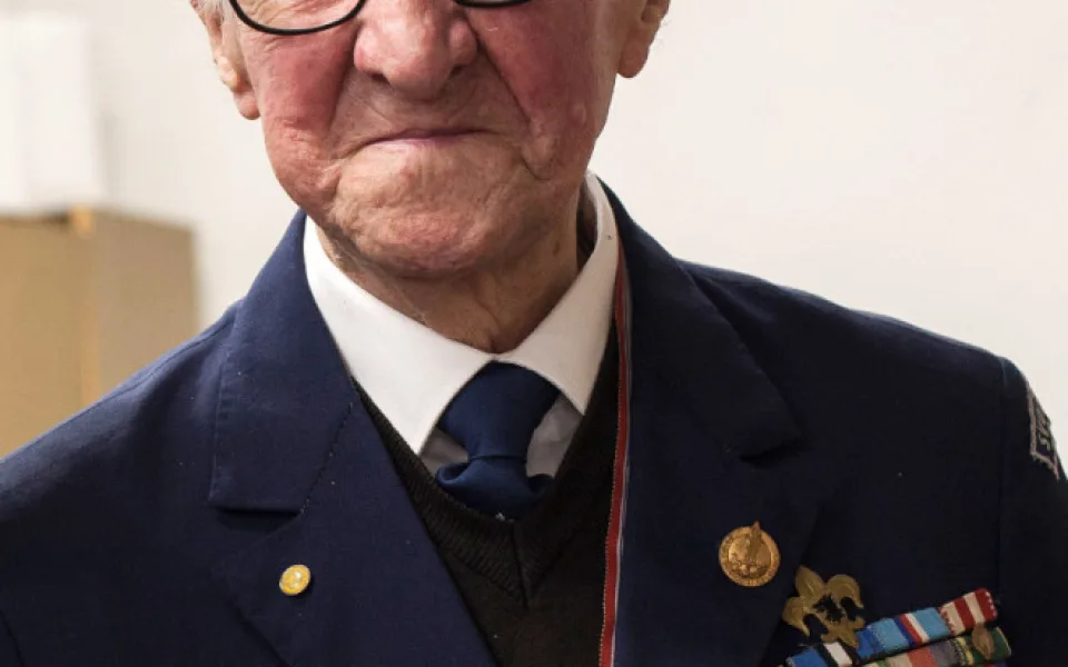 Zemřel Eduard Marek, nejstarší český skaut, kterého věznili nacisté a hrdý žižkovský rodák
