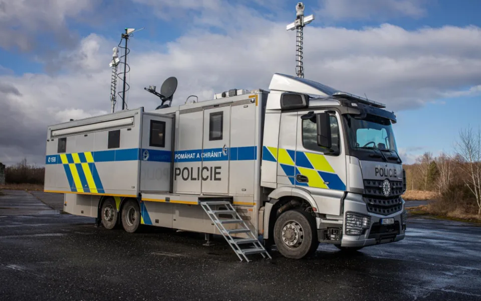Pražští policisté získali unikátní mobilní operační centrum za třicet milionů
