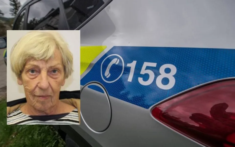 Policie po seniorce, která trpí Alzheimerovou chorobou. Může být v ohrožení života. Viděli jste ji?