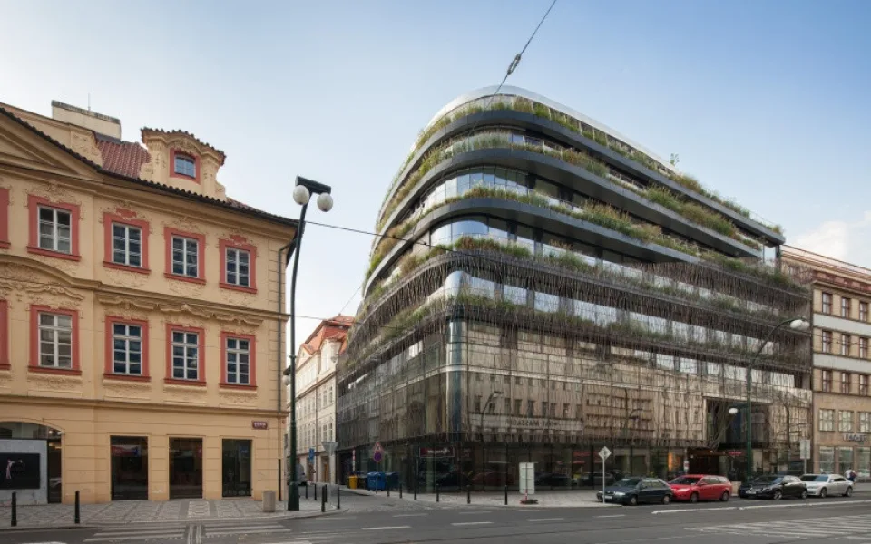 Nejzajímavější moderní stavby Prahy: DRN boduje díky zeleni, spojení starého i moderní stylu a autenticitě