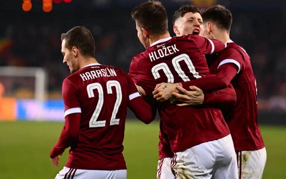 Sparta je ve finále domácího poháru. Jablonec porazila 4:3 po prodloužení
