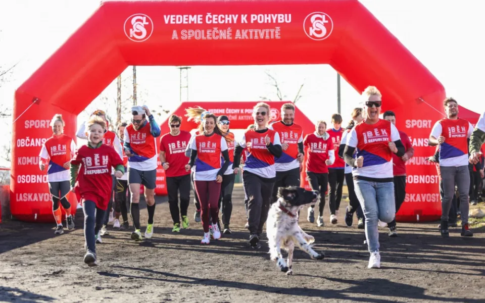 Sokolové a Česko běží pro Ukrajinu. Přidali se herci, zpěváci, běžci i olympionici