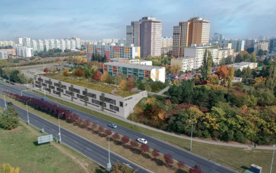 VIZUALIZACE: V Praze vyroste další P+R parkoviště. Součástí budou místa pro kola i dobíjecí stanice