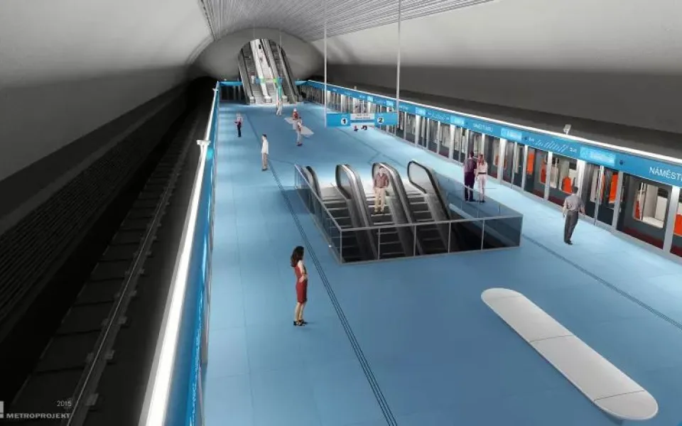 Metro D má pravomocné stavební povolení. Stavba začne v druhé polovině dubna