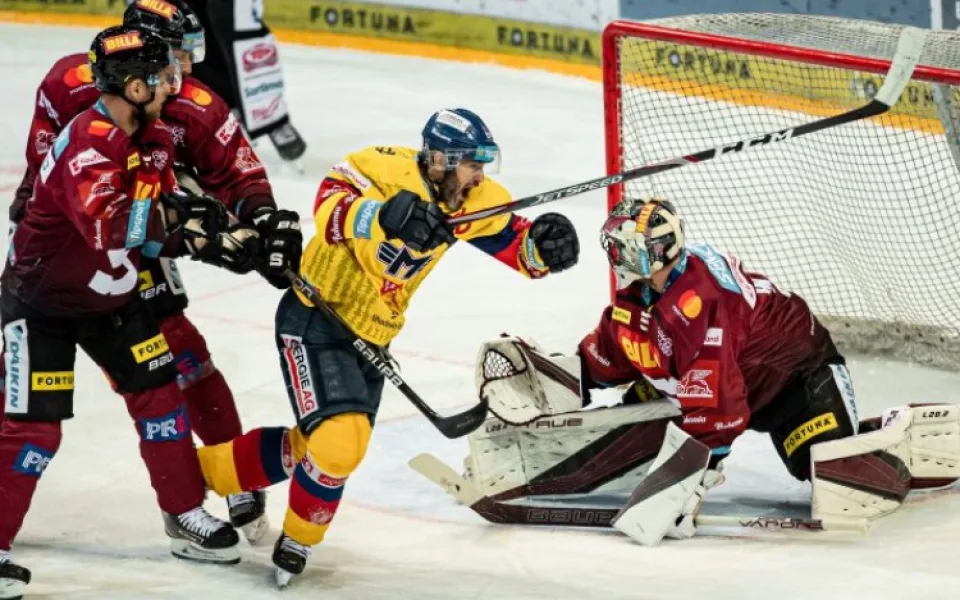 Sparta zvládla první krok k finále, porazila České Budějovice 2:1