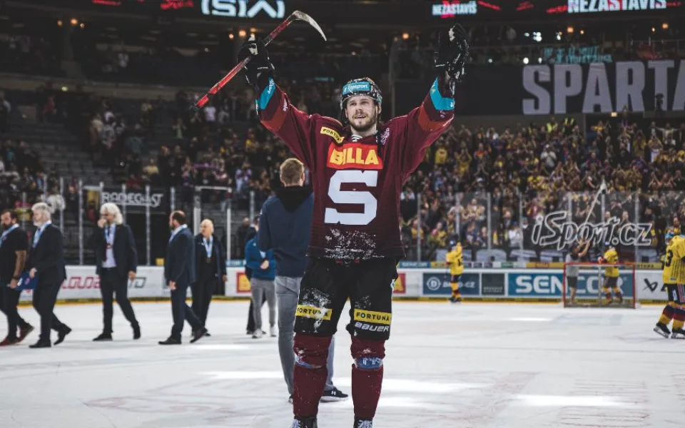 Do Sparty jsem přišel, abychom vyhráli titul, řekl po postupu do finále Chlapík