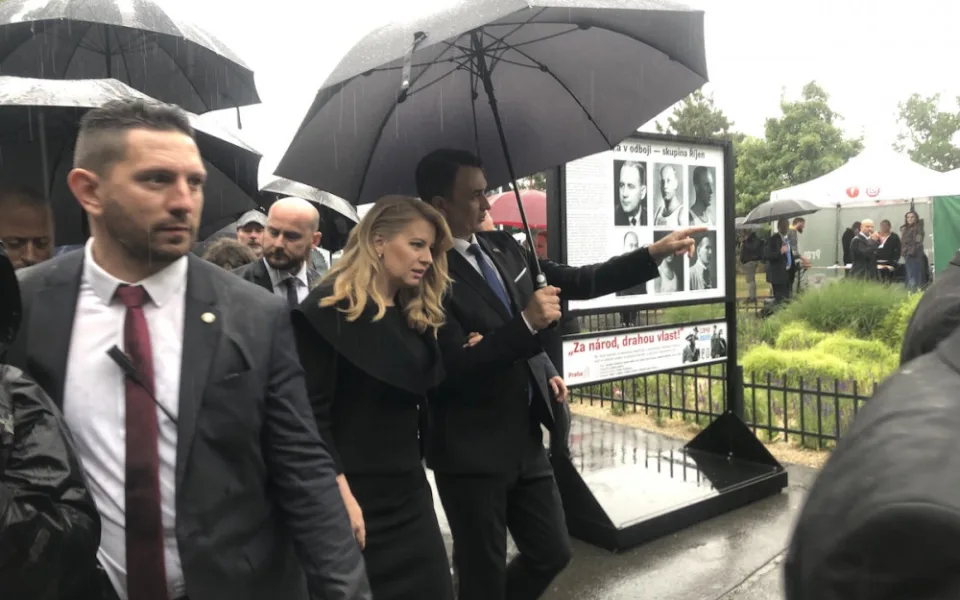 Slovenská prezidentka Zuzana Čaputová.
