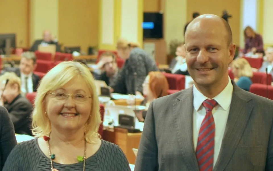 Jana Plamínková a Petr Hlubuček