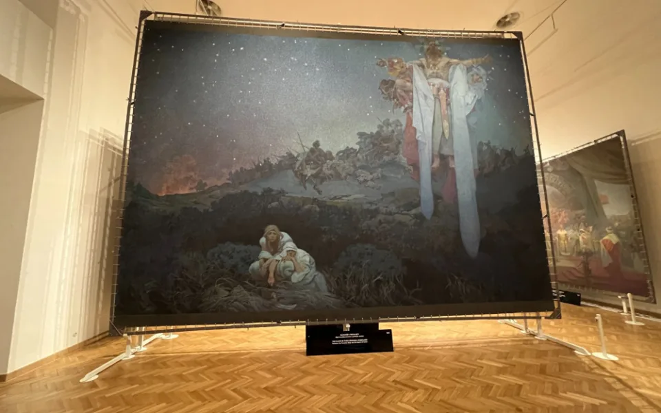 Plátna jsou v současné době v Moravském Krumlově.