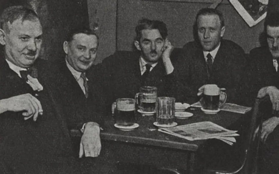 František Sauer (první zleva)