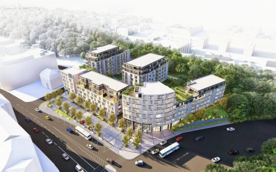 VIZUALIZACE: Pivní zahrádky na Žižkově končí. Ustoupí obřímu developerskému projektu