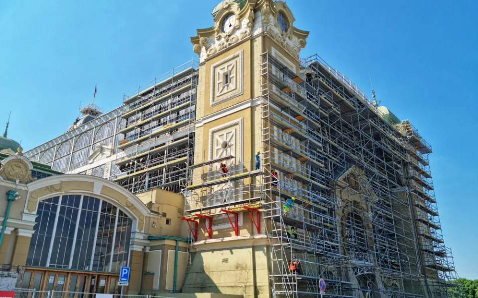 Průmyslový palác prochází rekonstrukcí